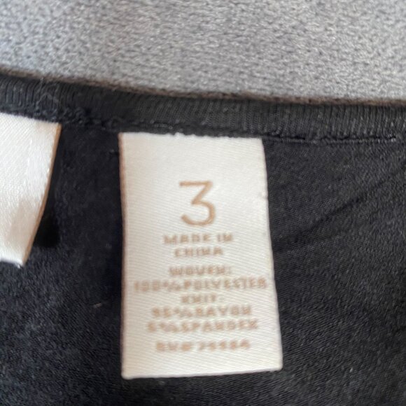 Chicos Open-Front Animal Print Poncho Topper Lightweight Womens Size 3 (XL) - Picture 6 of 8